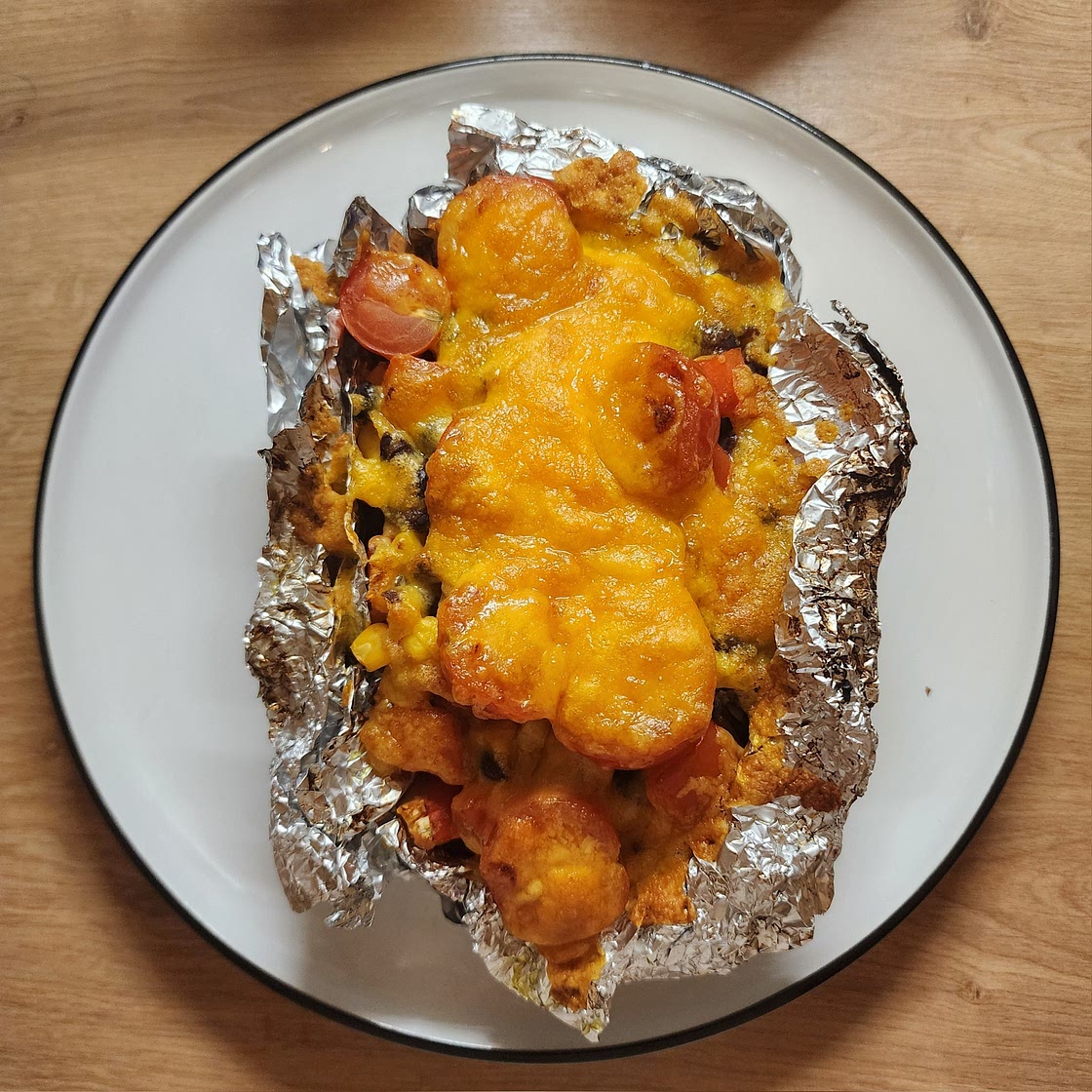 Santa Fe Chicken Foil Packets