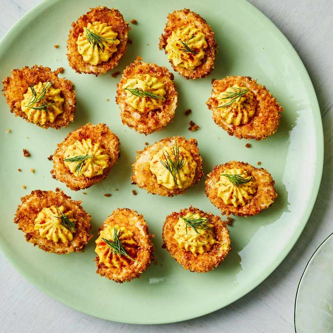 Fried Deviled Eggs