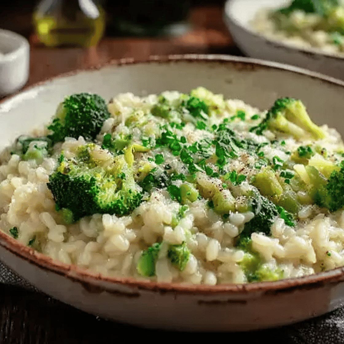 Broccoli Risotto Recipe for Creamy Comfort Food - Tent Trail Camping