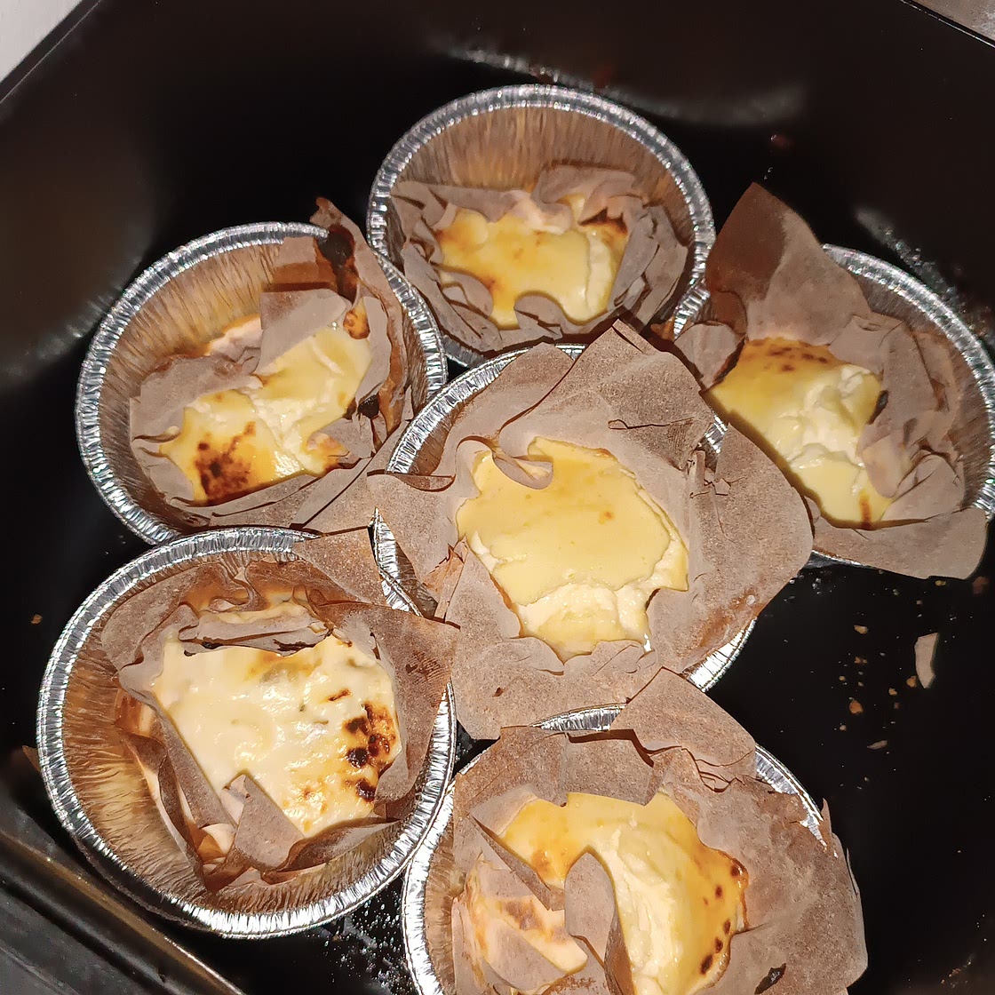 Pastéis de Nata fit con pasta fillo – versione friggitrice ad aria