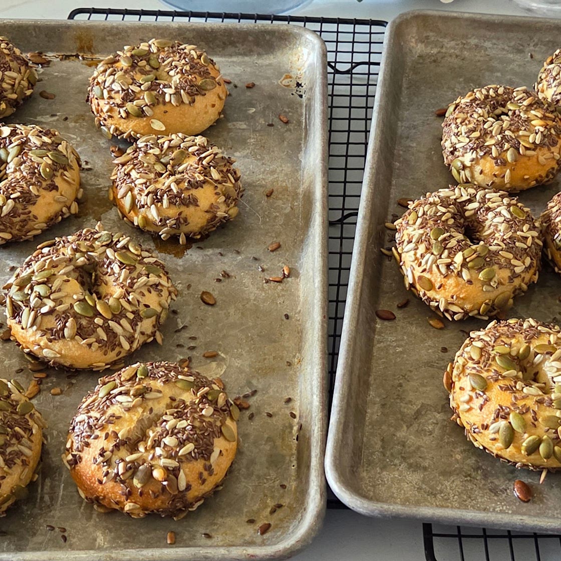 Steel Cut Oat Bagels