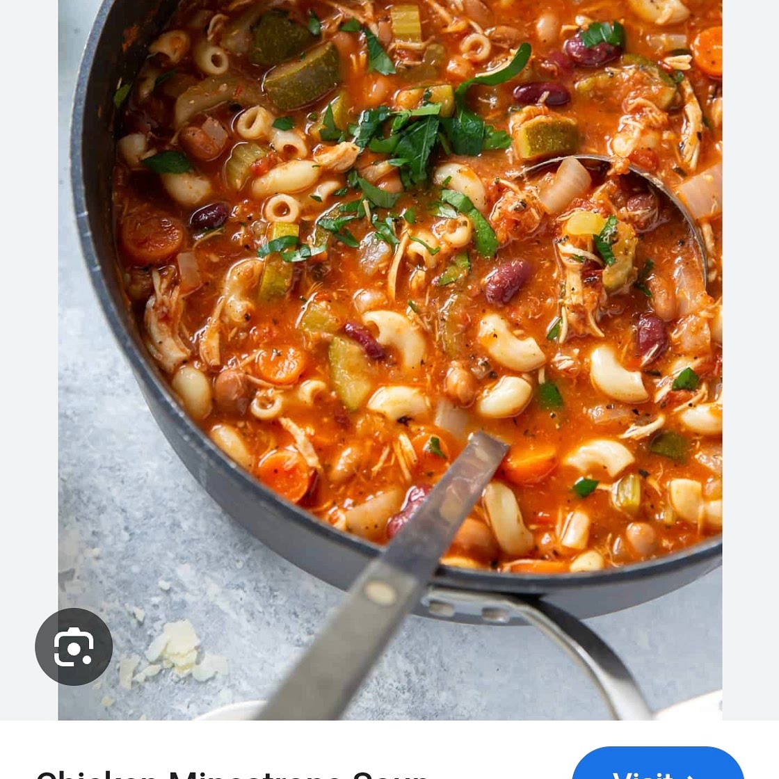 Chicken Minestrone Soup