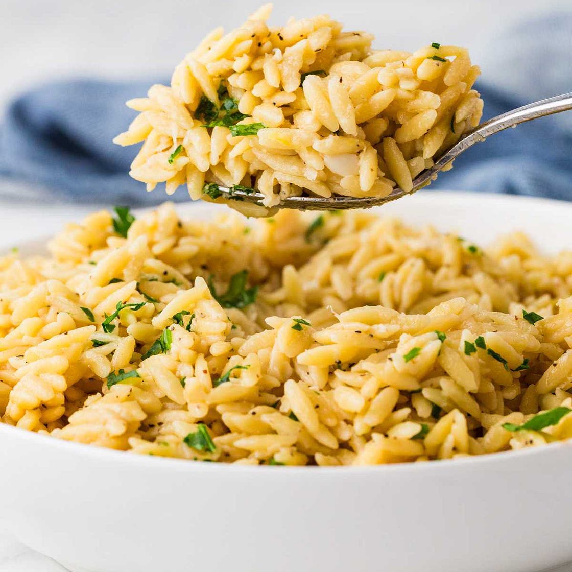 Lemon Orzo