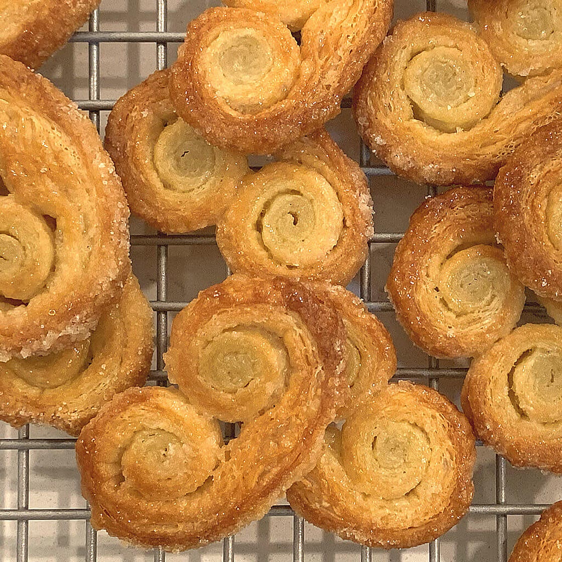 Classic French Palmiers