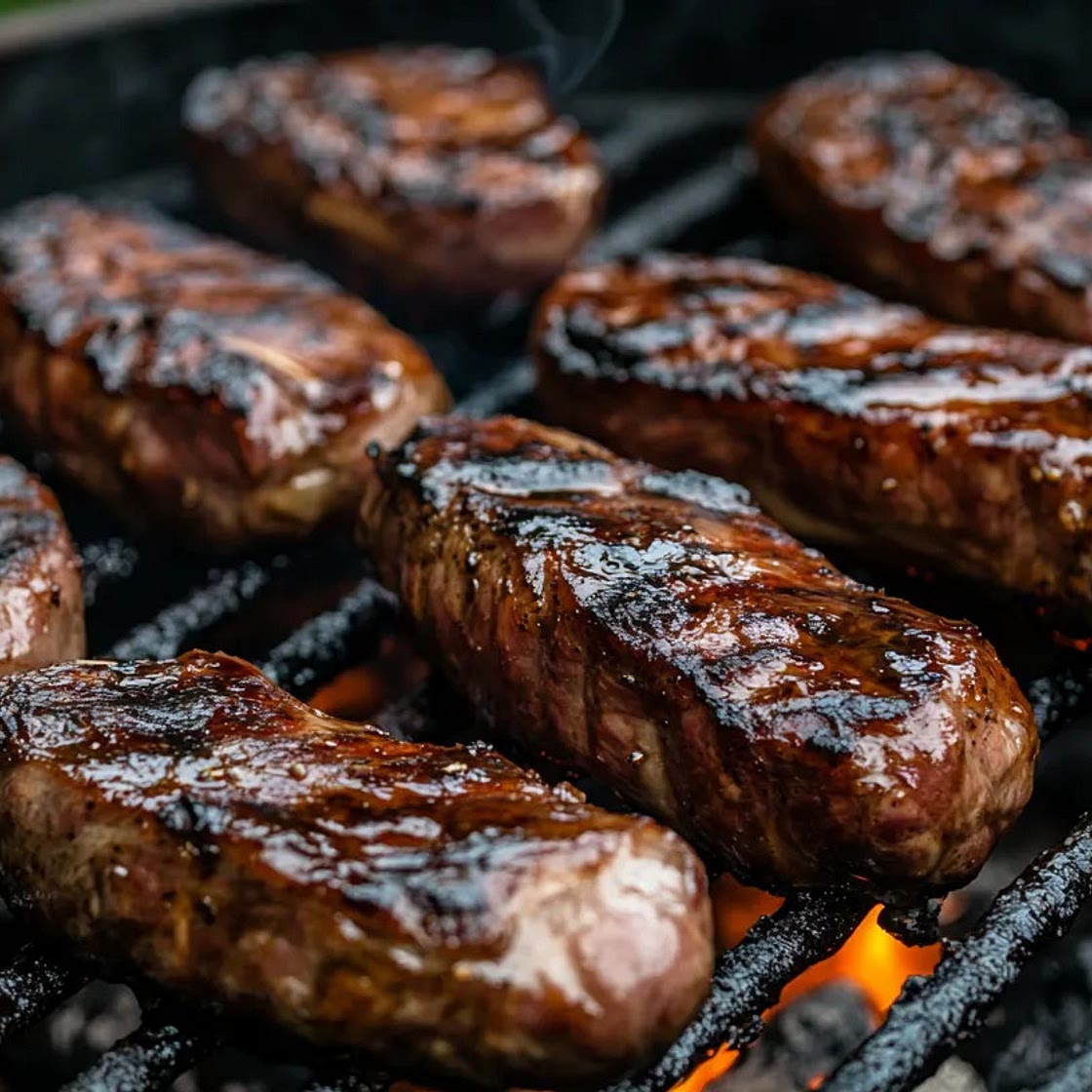 The Best Grilled Venison Backstrap with Brown Sugar Glaze