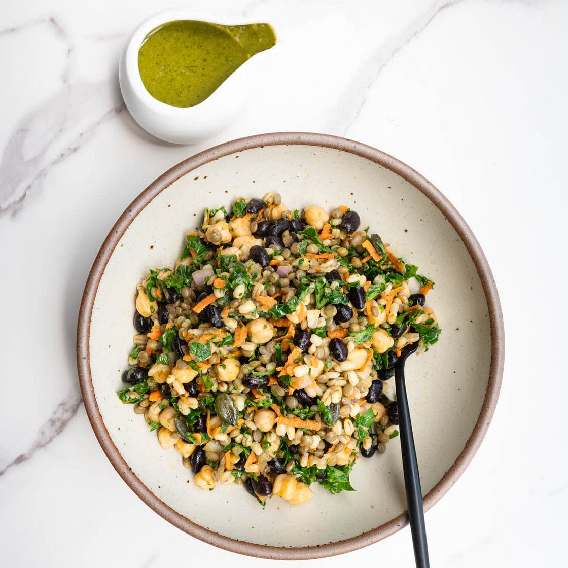 Protein Barley Salad