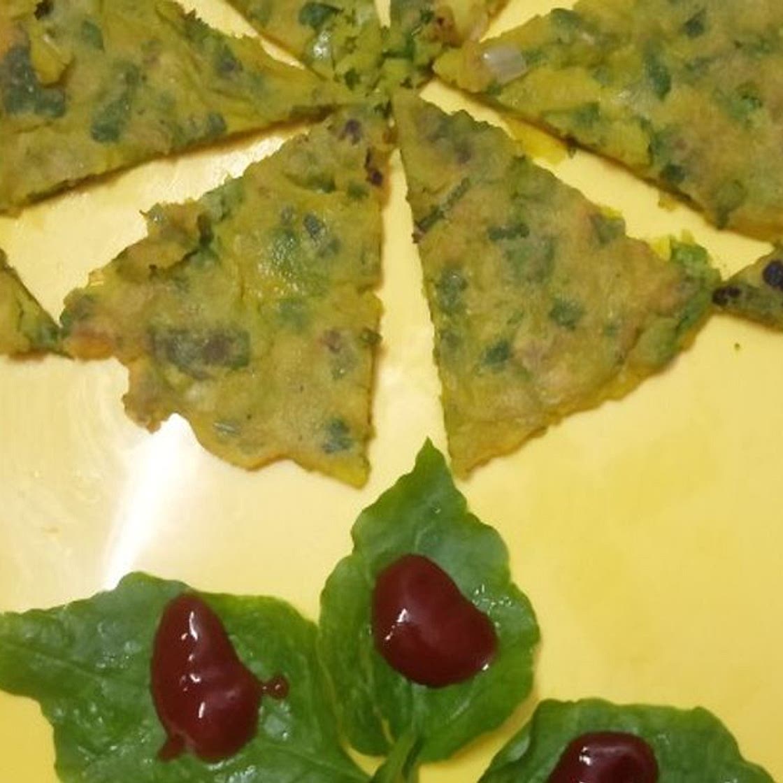 पालक चीला (palak cheela recipe in Hindi)