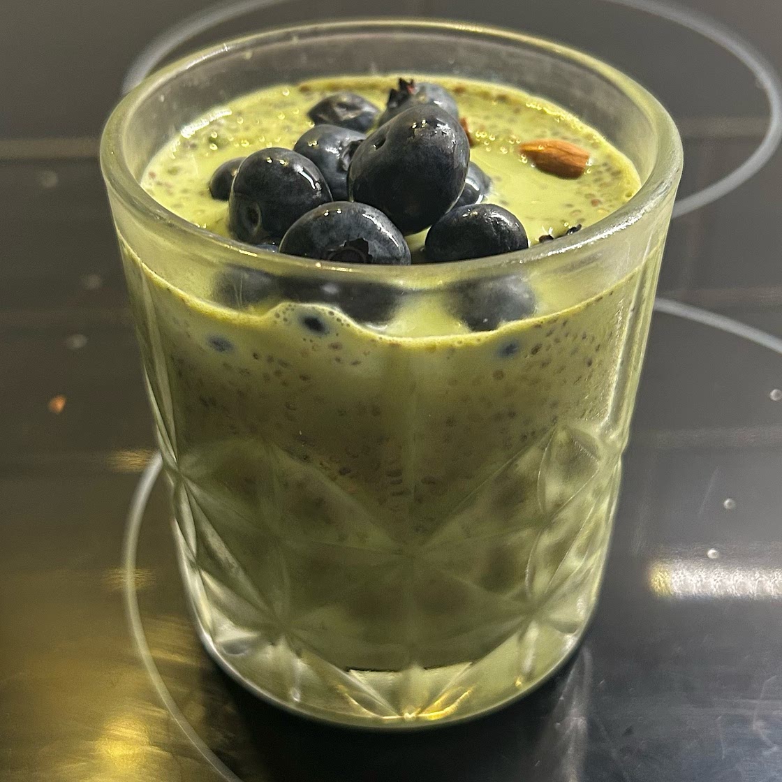 Matcha Chia Seed Pudding
