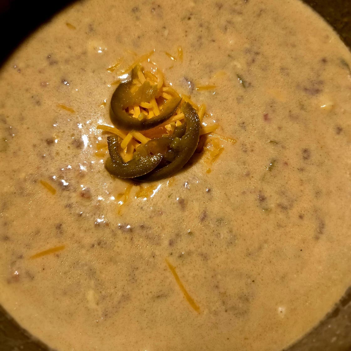 Venison Jalapeño Popper Soup