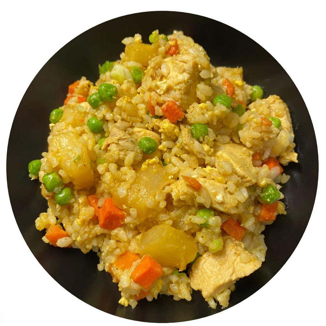Pineapple Chicken Fried Rice
