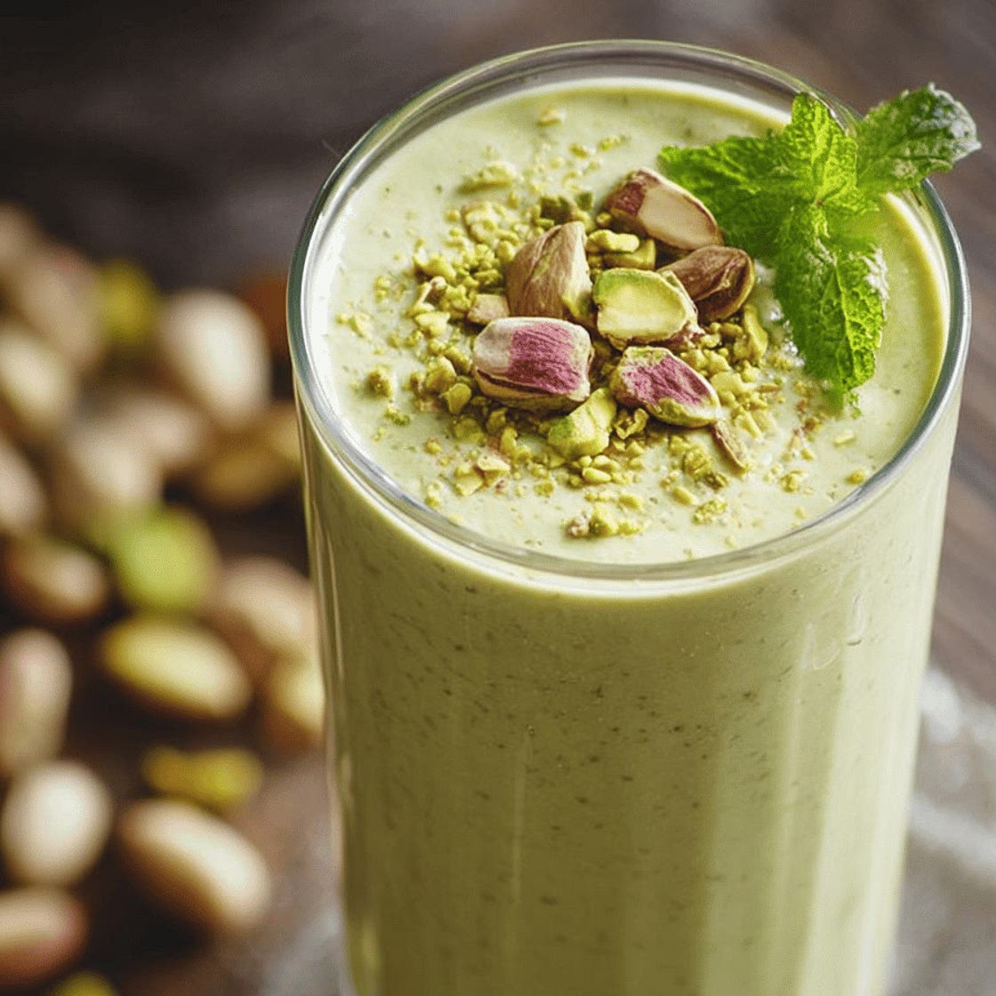 Keto Pistachio Cream Smoothie Recipe - Tent Trail Camping