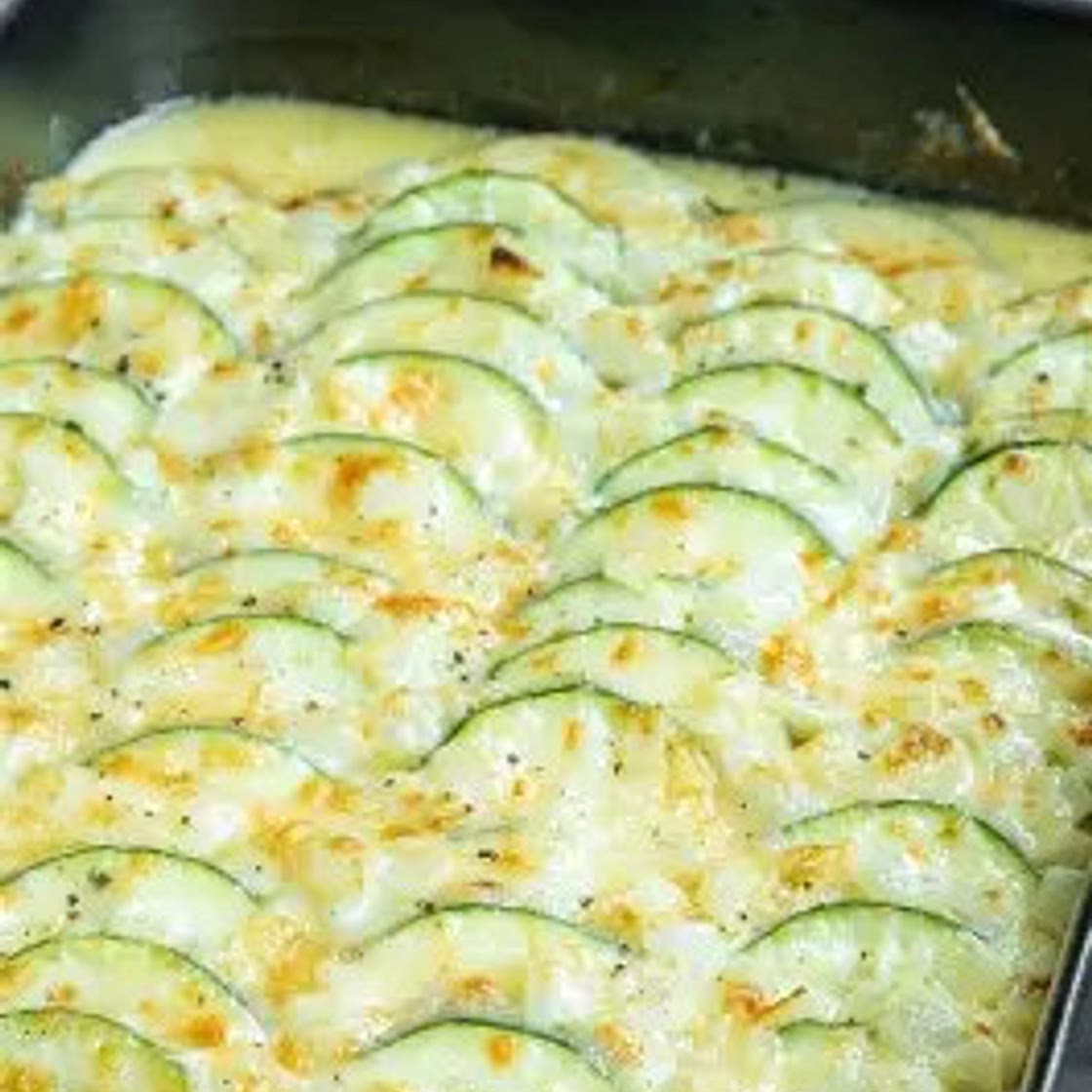 SAUCY ZUCCHINI BAKE