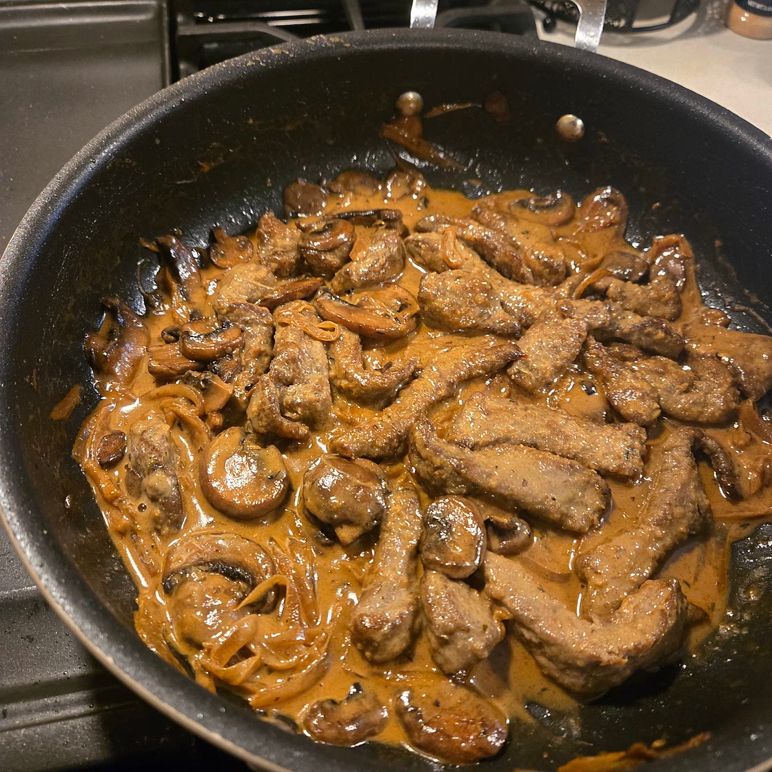 Breef stroganoff