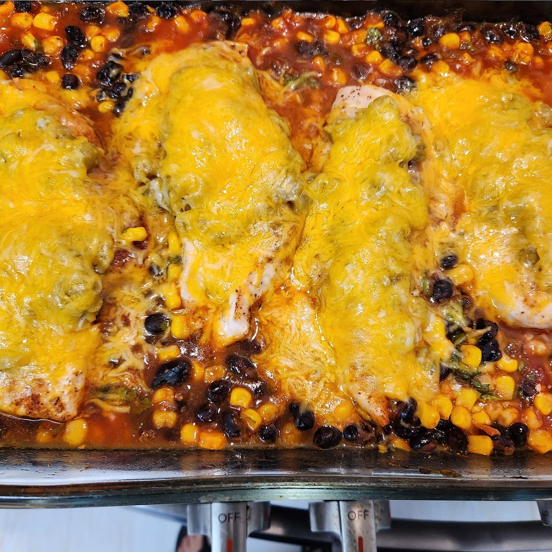 Santa Fe Baked Chicken Recipe
