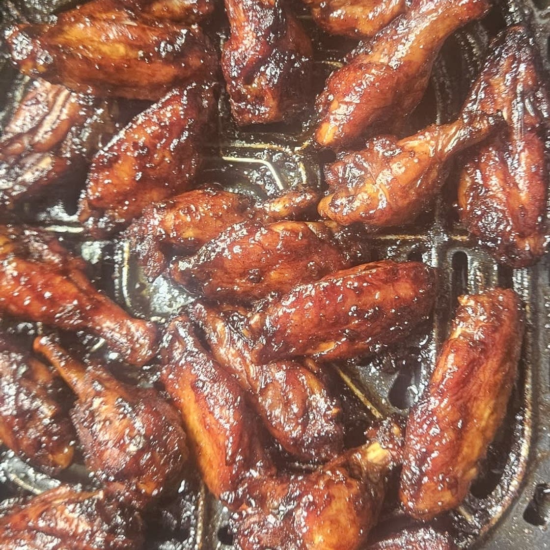 Air Fryer Honey Garlic Chicken Wings