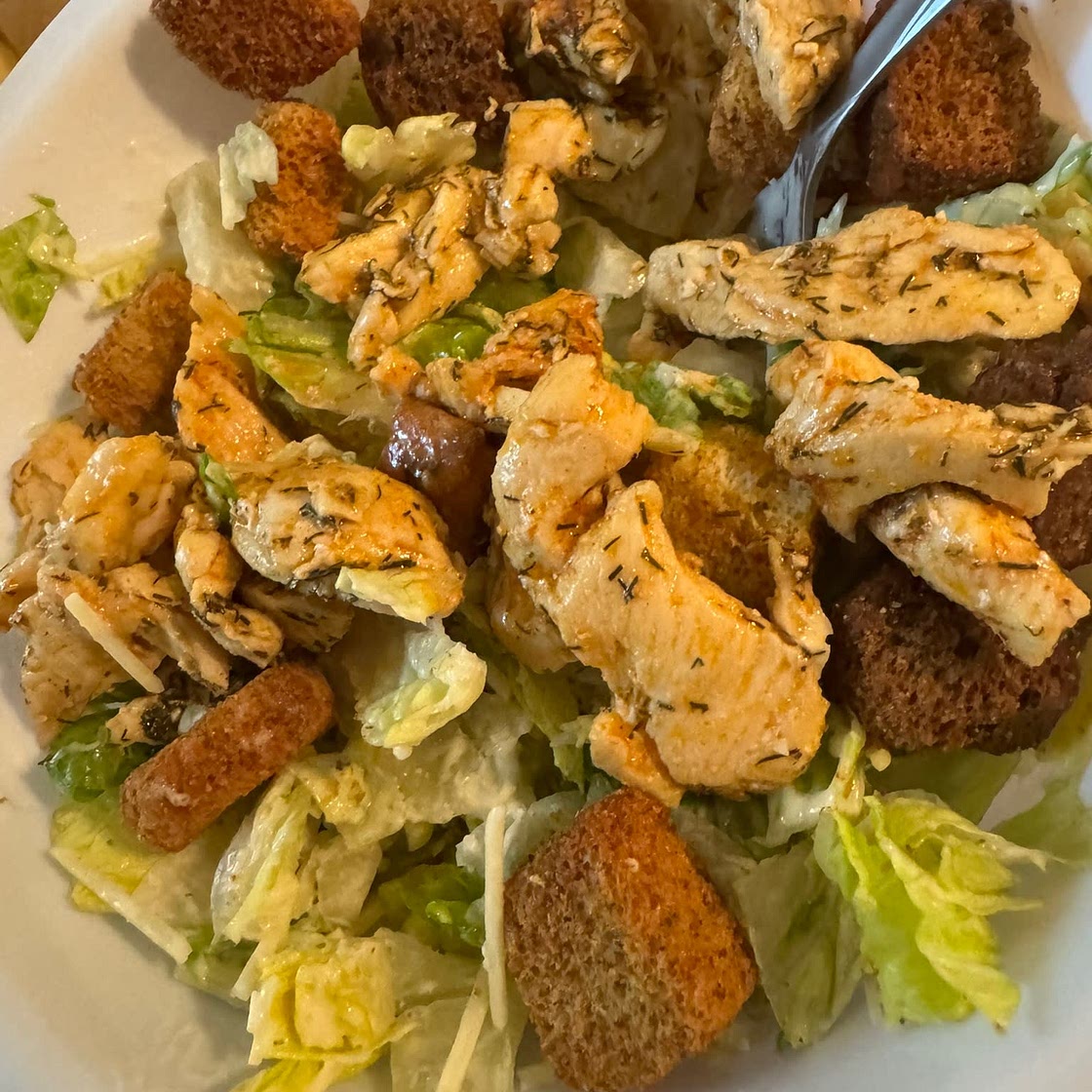 Chicken caesar salad