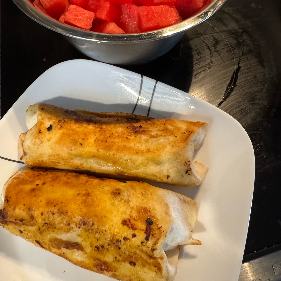 Chipotle Ranch Grilled Chicken Burrito
