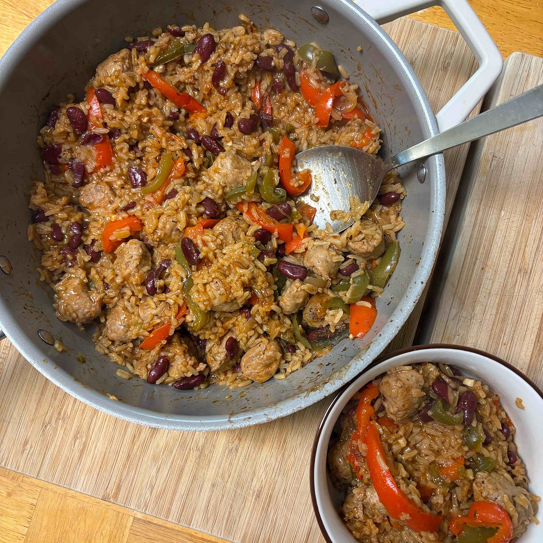 Red Beans & Rice with Sausage