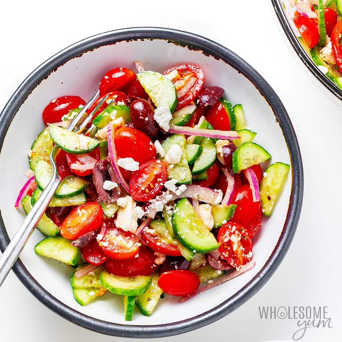 Greek Salad Recipe (15 Min)