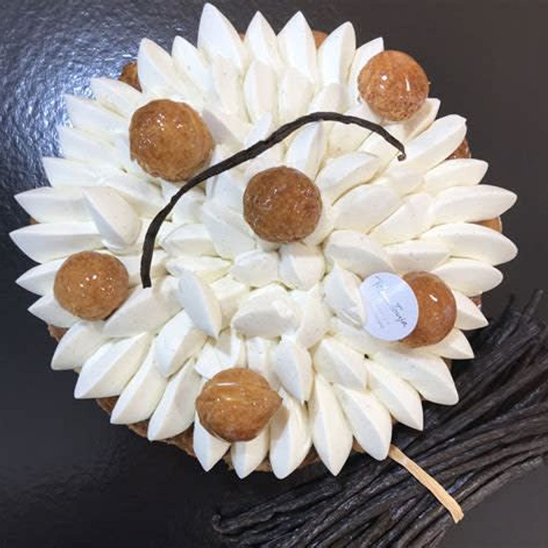 Creme légère vanille au chocolat blanc