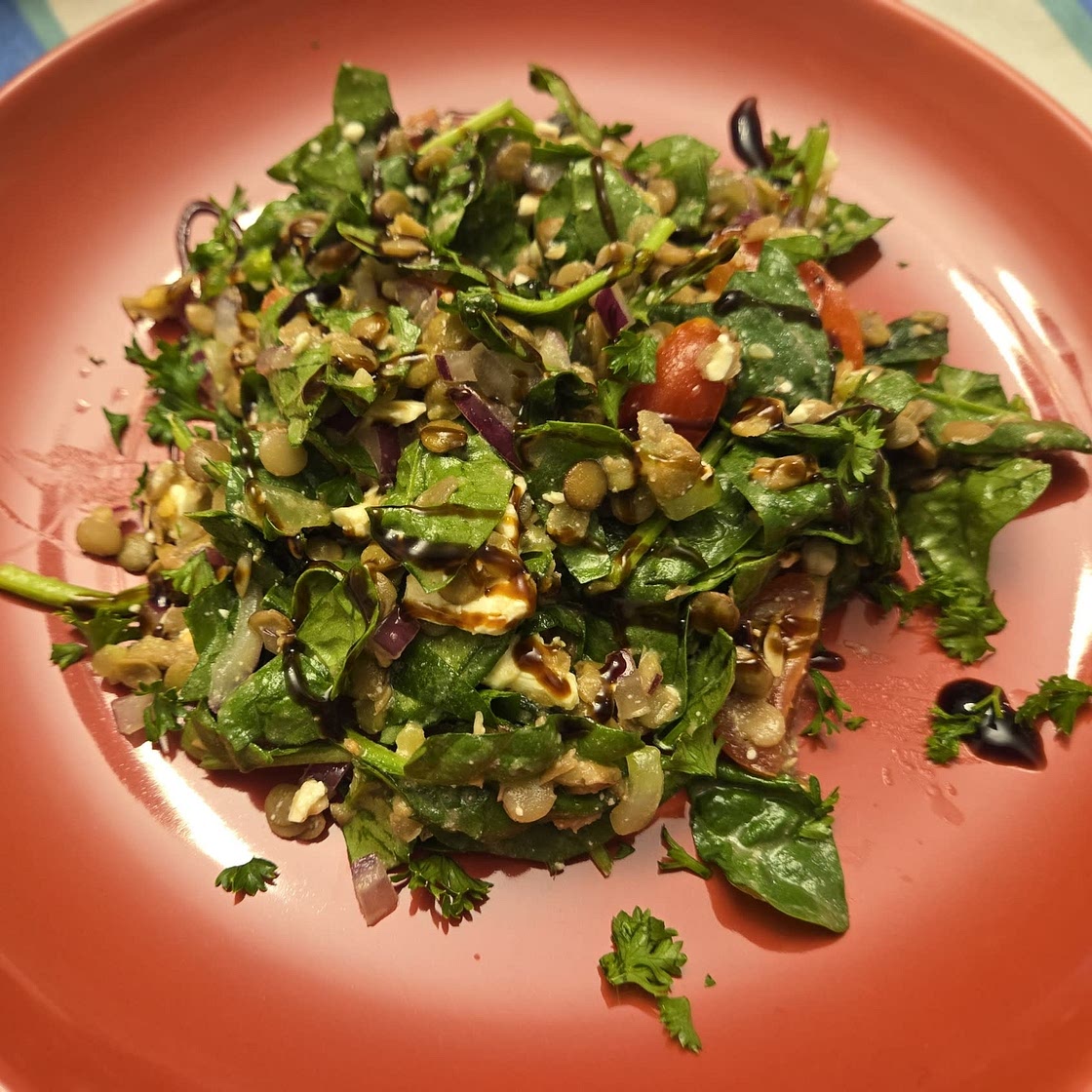 Mediterranean Lentil Salad