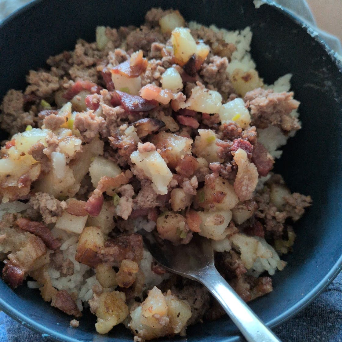 Bacon Cheeseburger Casserole (Whole30 & AIP)