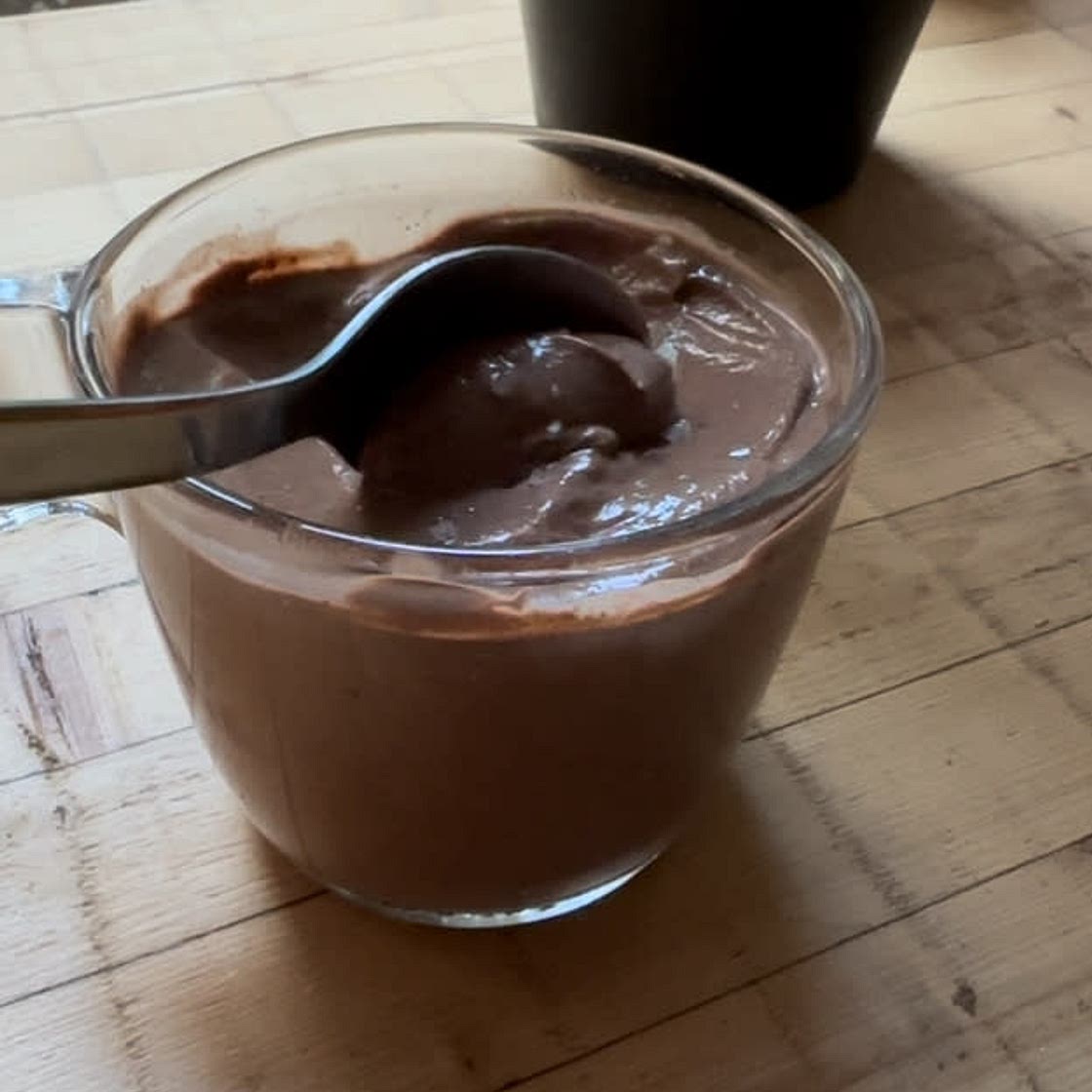 Crème au chocolat protéiné 