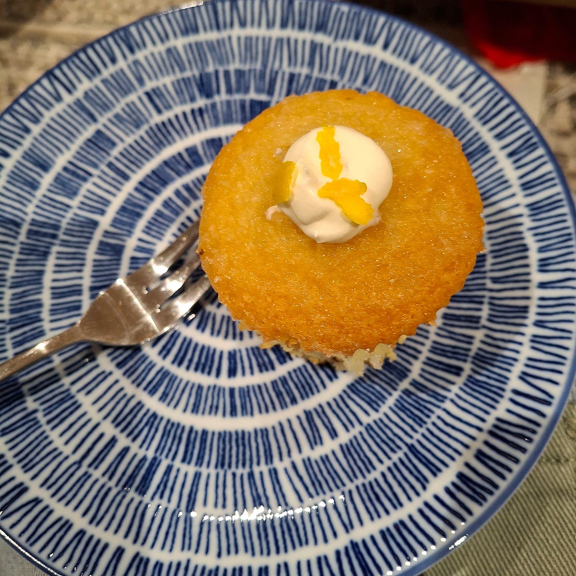 Lemon crunchy sugar icing