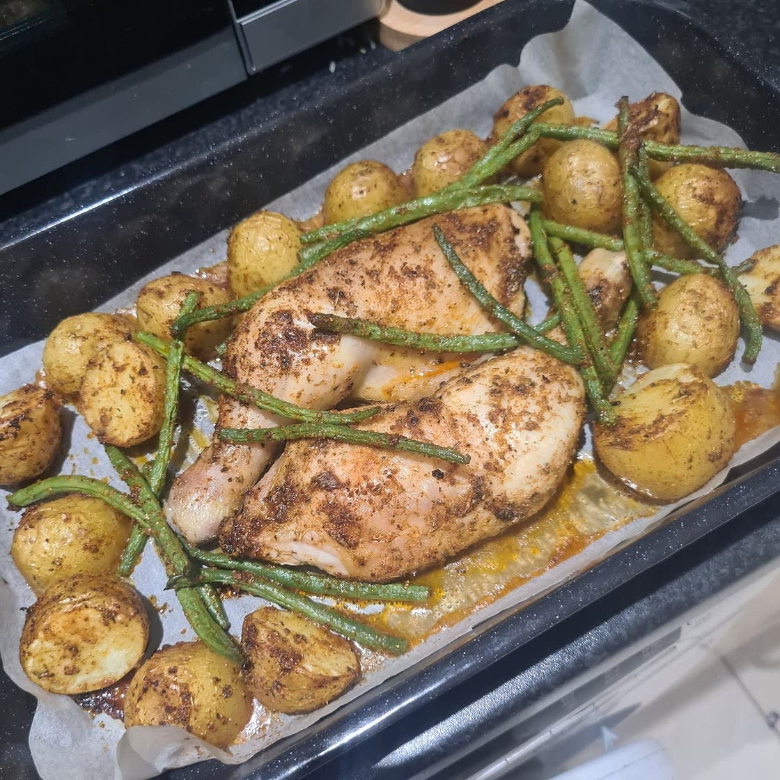 Easy Sheet Pan Chicken Dinner