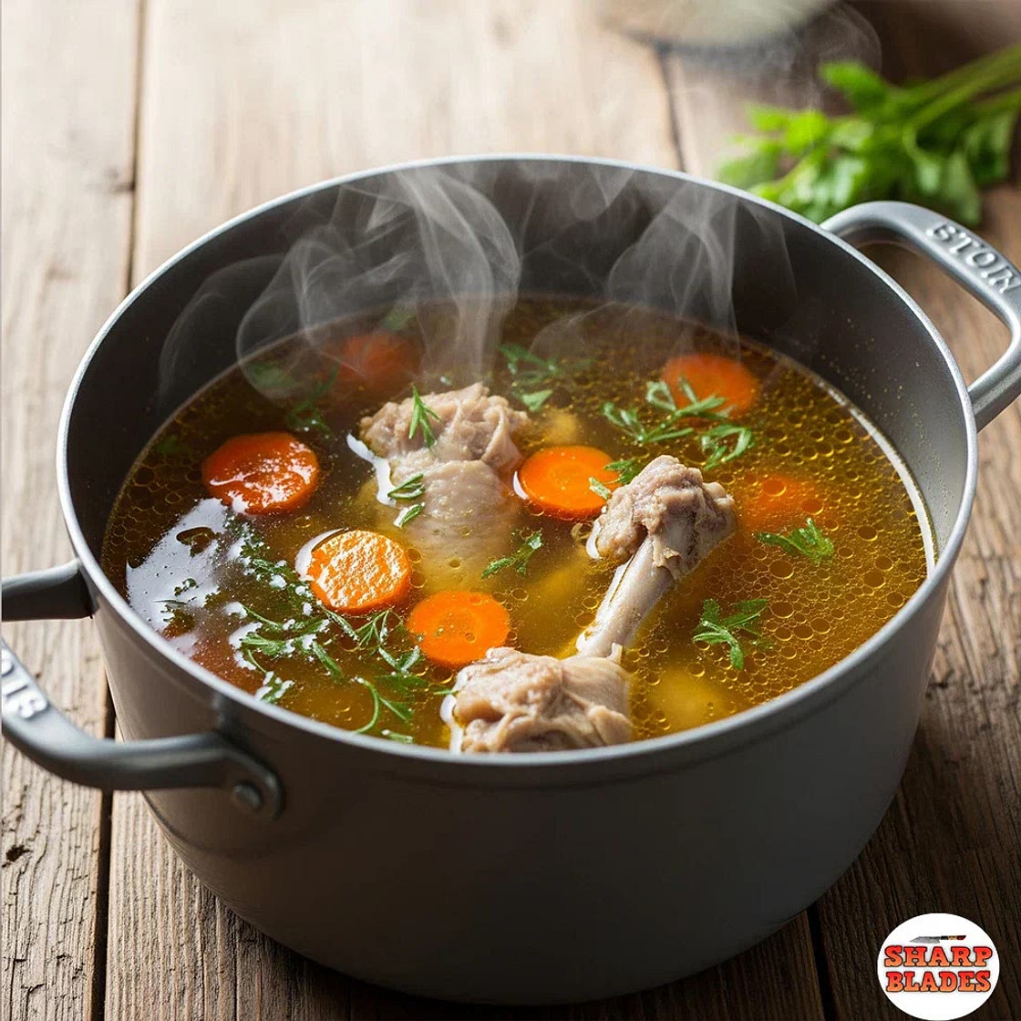 Classic Chicken Stock Recipe – Easy Homemade Broth | Sharp Blades