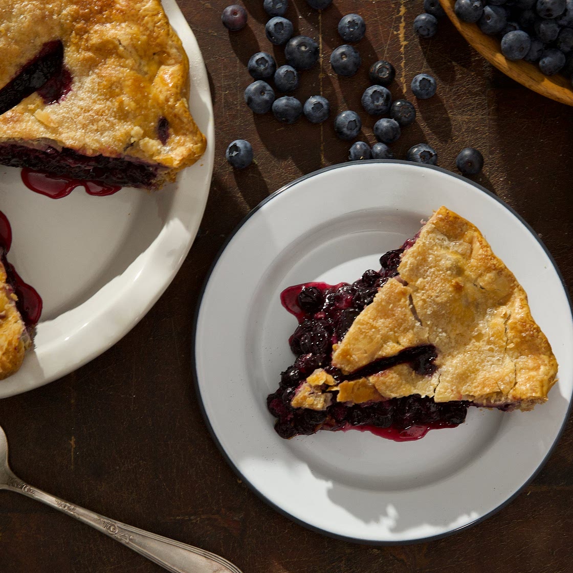 Blueberry Pie with Sweet Ginger Crust Recipe