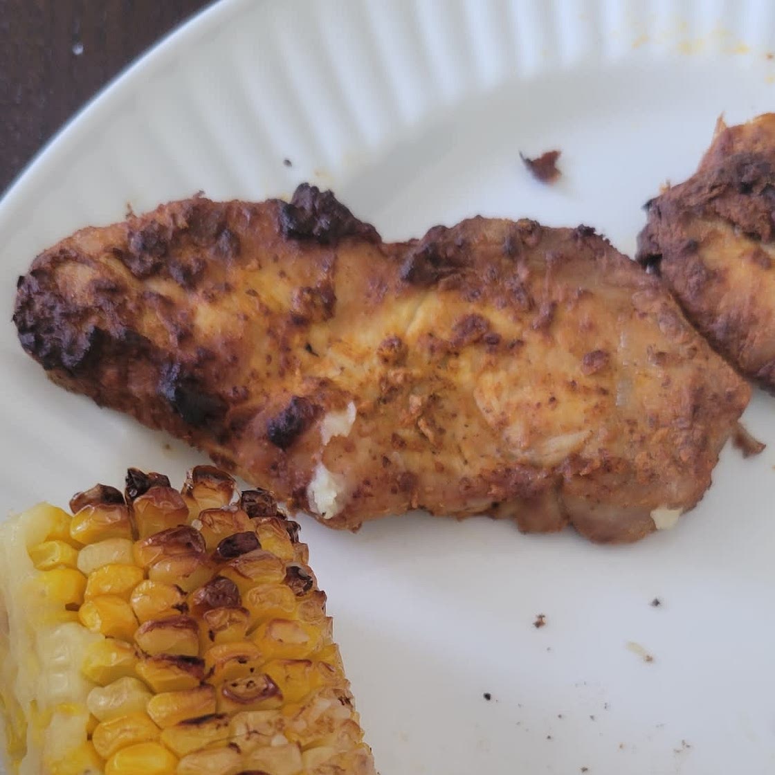 Smokey paprika and lemon pork chops (low sodium)