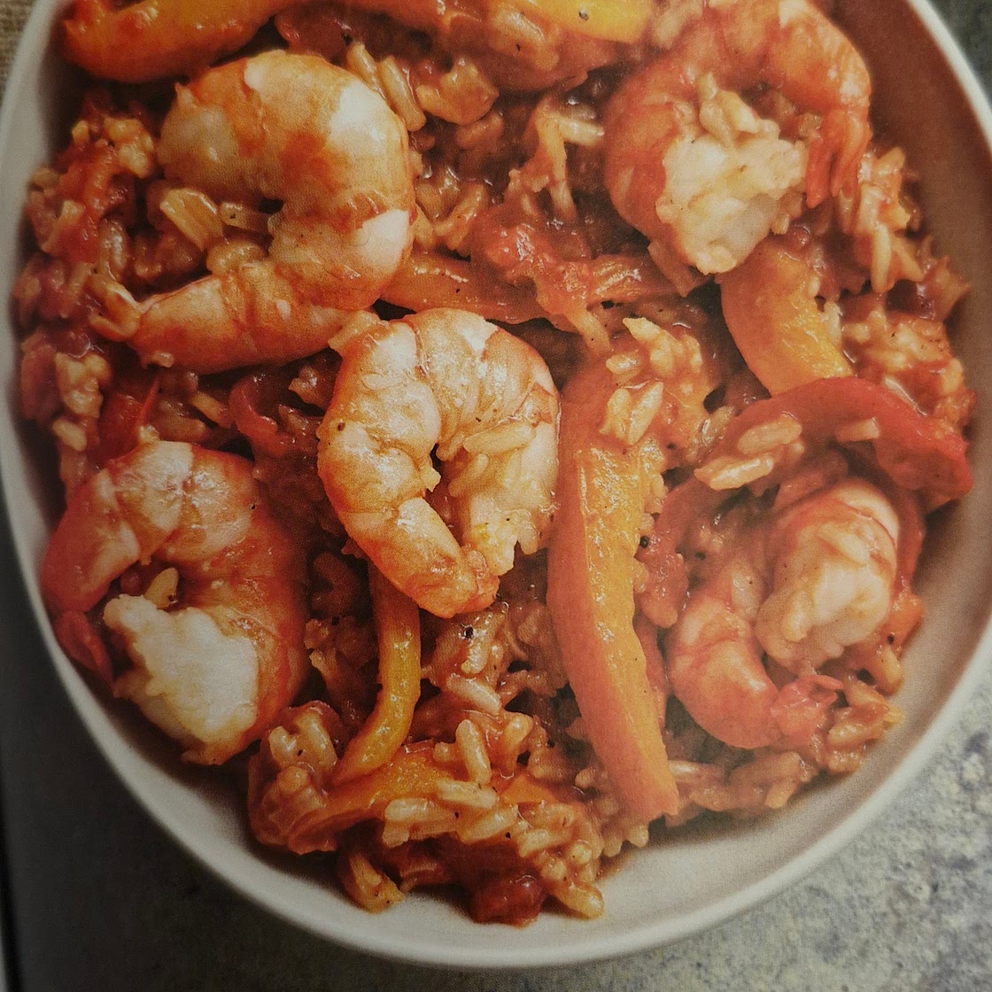 King prawn Jambalaya