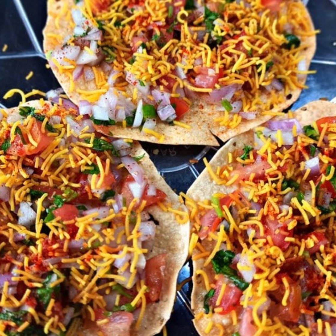 मसाला पापड़ (masala papad recipe in Hindi)