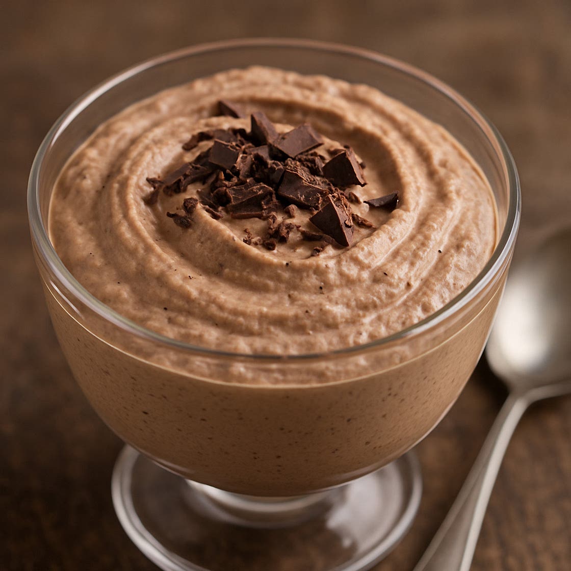 Low-Carb Chocolate Cottage Cheese Mousse