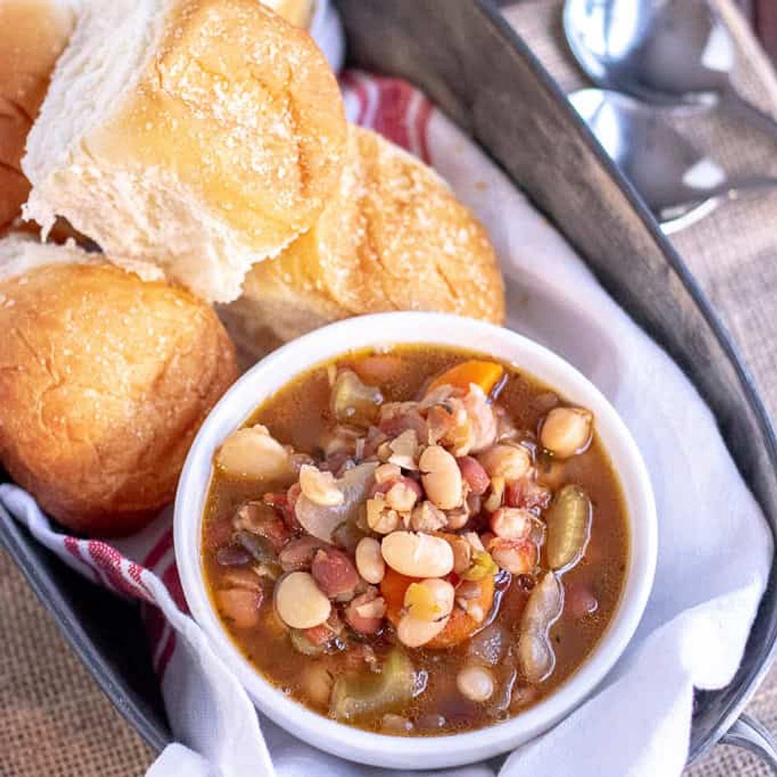 15 Bean Soup (Crockpot)