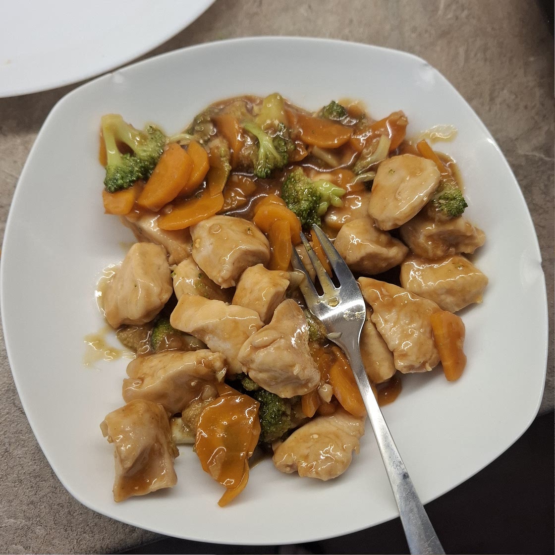 Honey Garlic Chicken Stir Fry