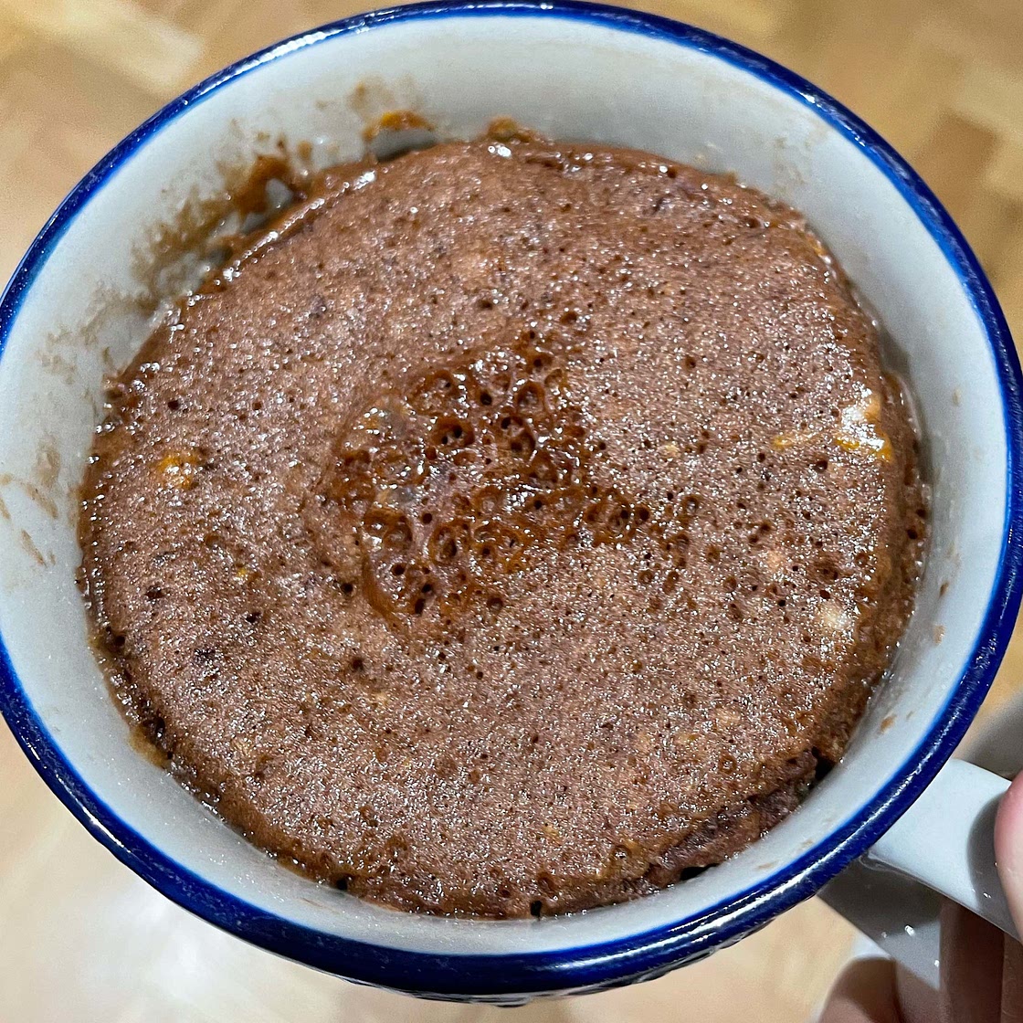 Microwave mug cake