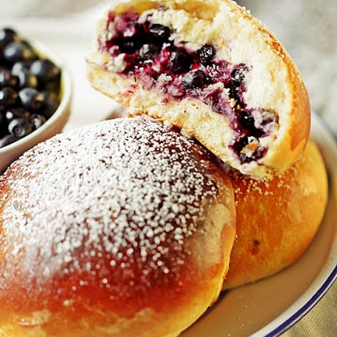 Jagodzianki z mascarpone