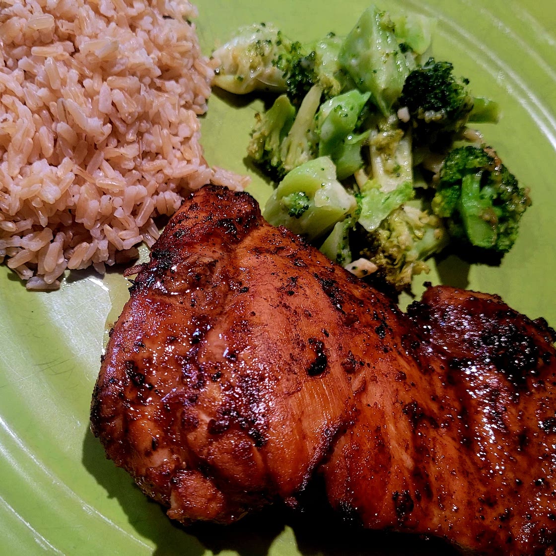 Korean Style Chicken Thighs