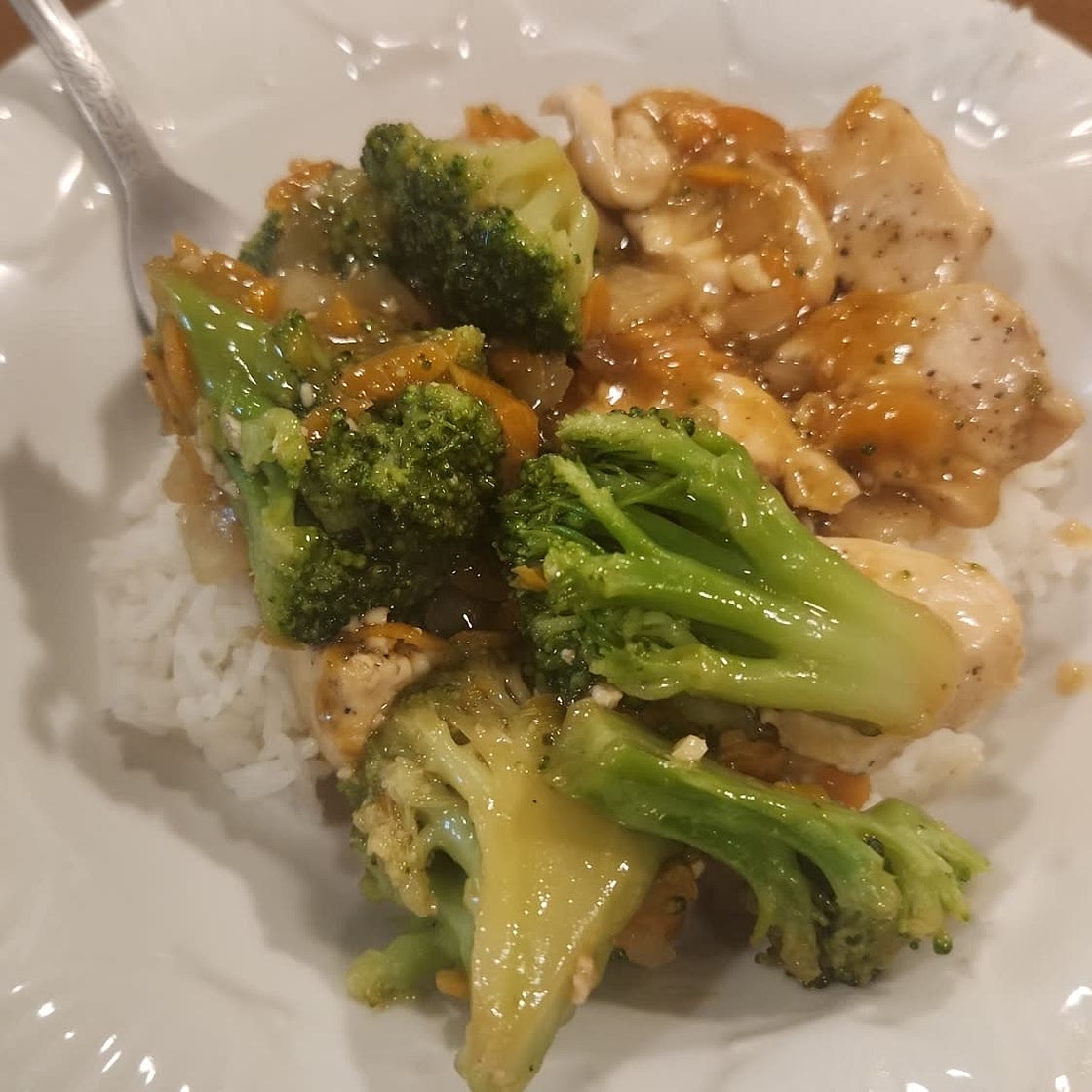 Honey Garlic Chicken Stir Fry