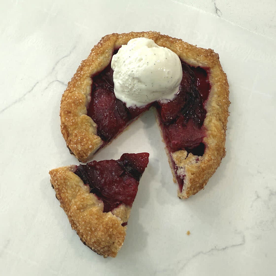 Mini Plum Galettes
