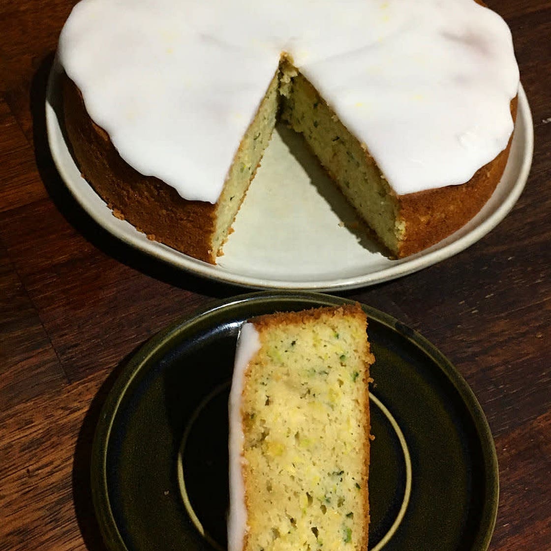 Annette's Zucchini Almond Cake