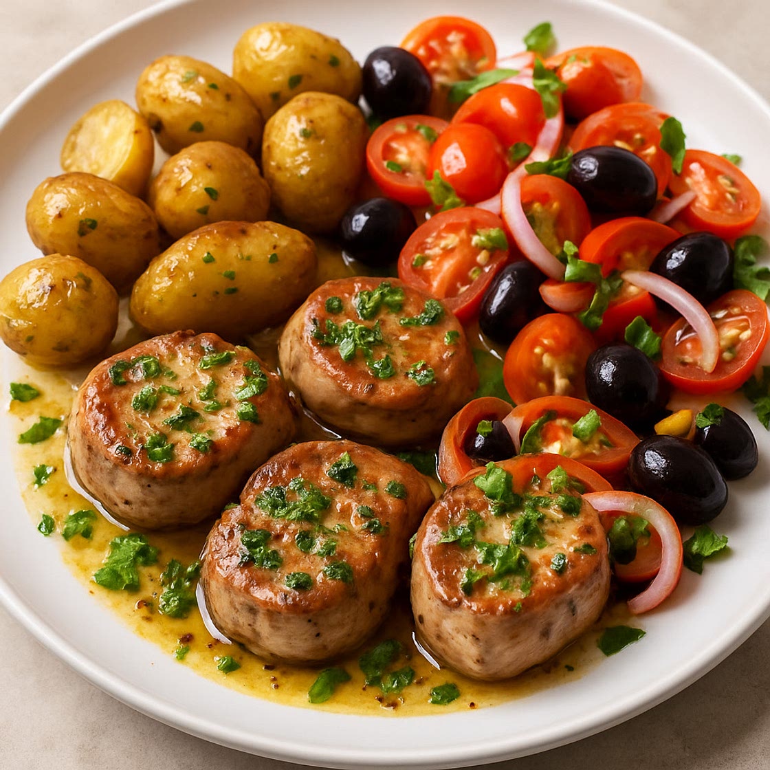 MEDITERRANEAN PORK MEDALLIONS RECIPE