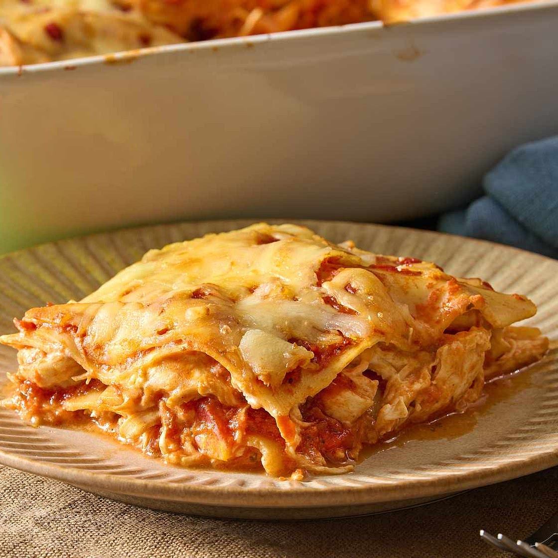 Creamy Chicken Lasagna