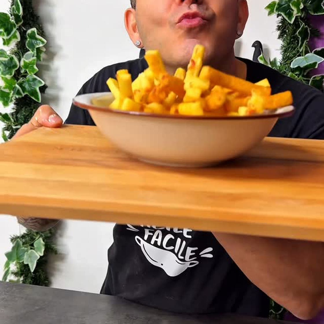 🍟PATATE FRITTE E PANCETTA🍟