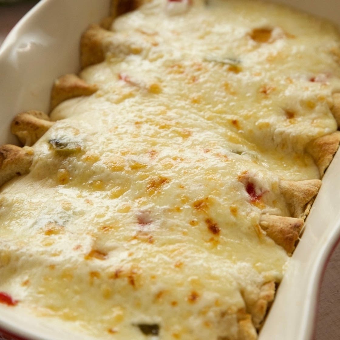 Day After BBQ Enchiladas (use your leftover meat)