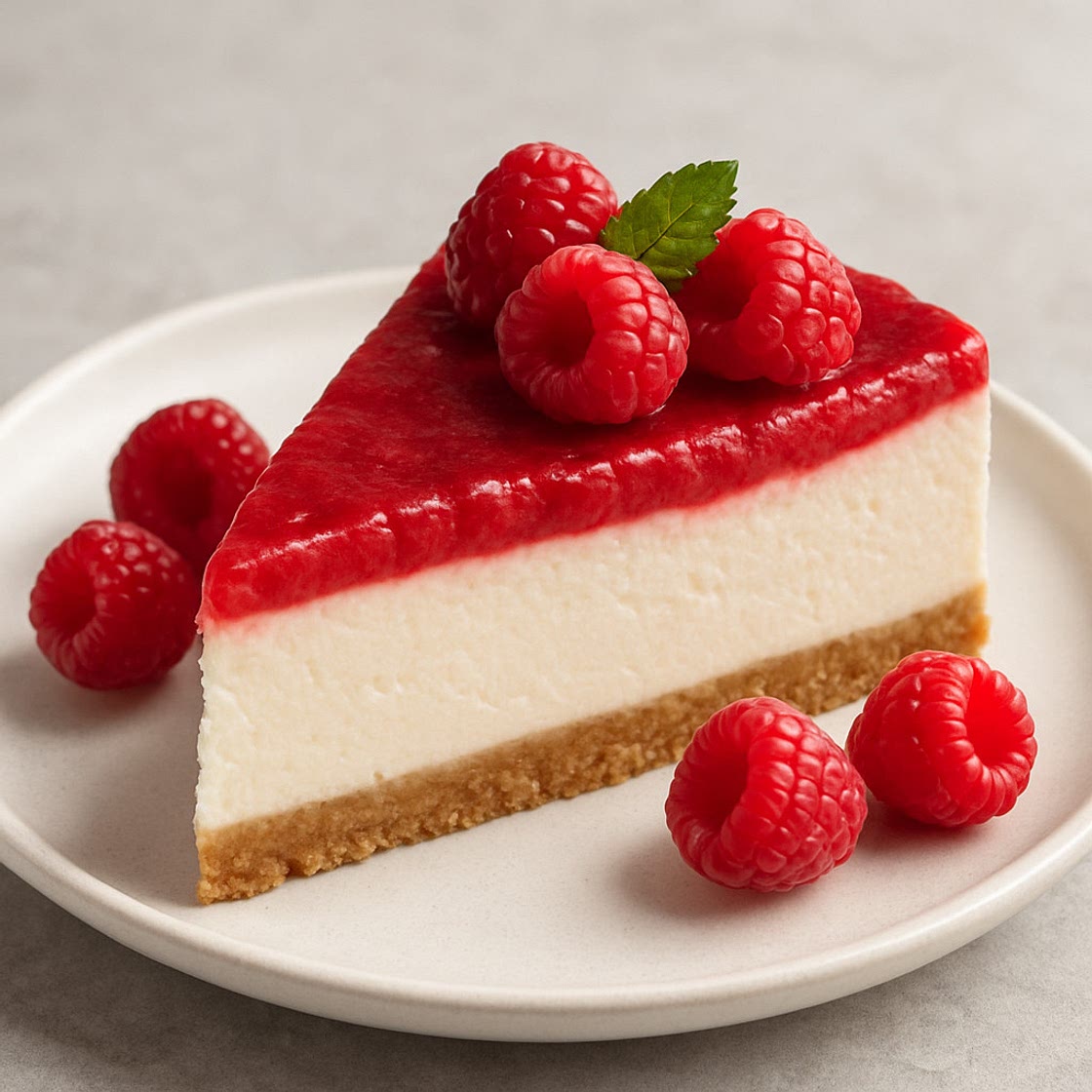 Cheesecake mit Himbeer