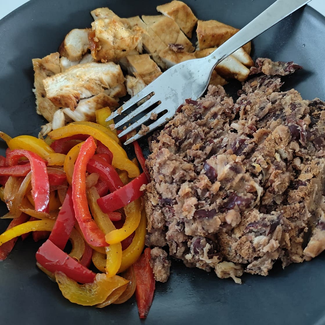 Healthy Chicken Fajitas Meal Prep