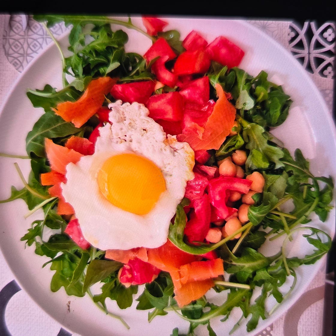 Salade protéinée